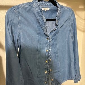 Chloe Blue Mini-me Blouse